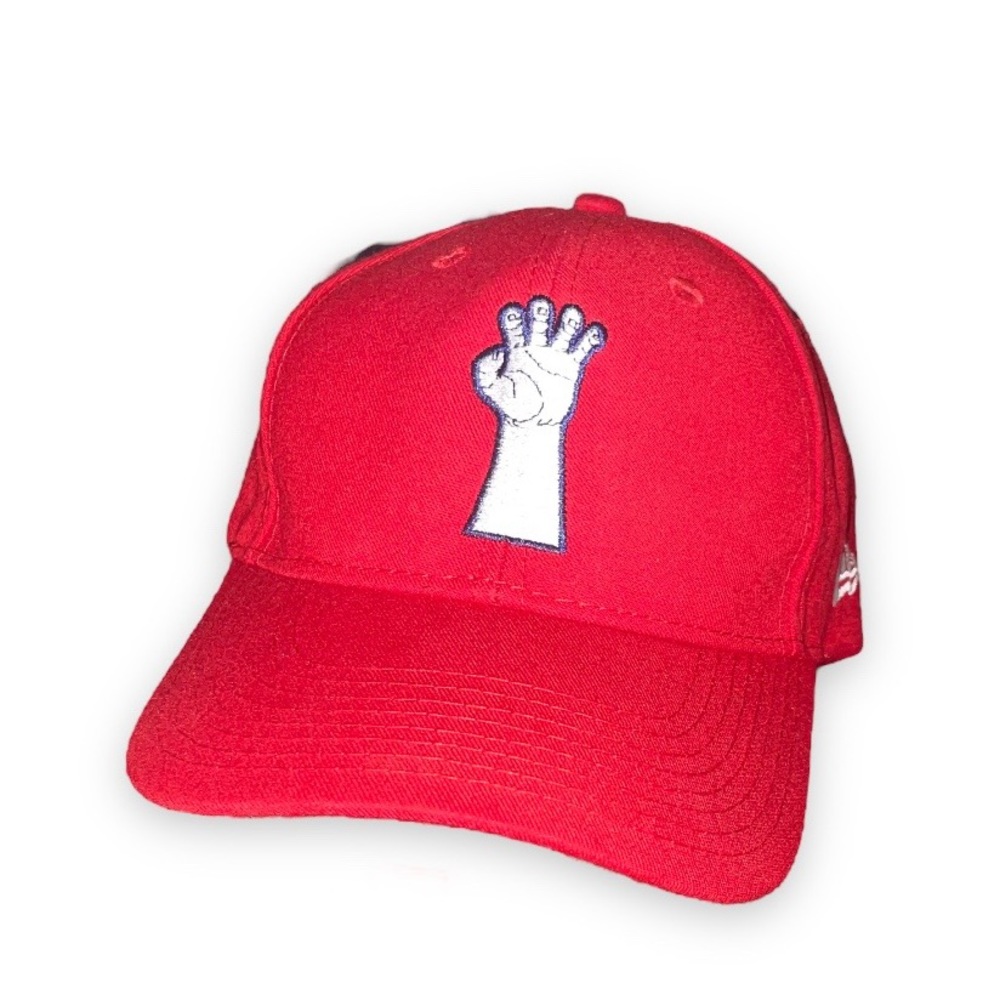 New Era VTG Texas Rangers Claw Baseball Cap strap Embroidery mens red *